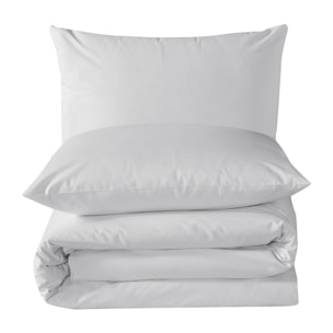 Parure housse de couette et taie(s) oreiller 100% Coton