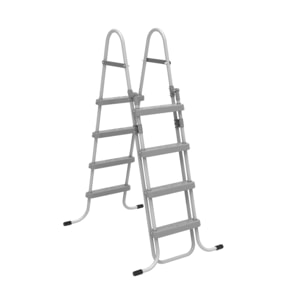 Escalier de piscine avec système de sécurité enfant "Milo" - Gris