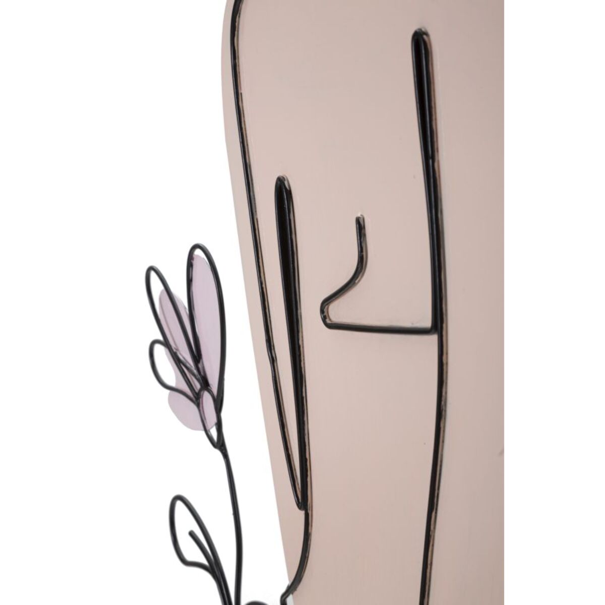 PANNELLO DA MURO LADY W/FLOWER CM 80X1,3X90
