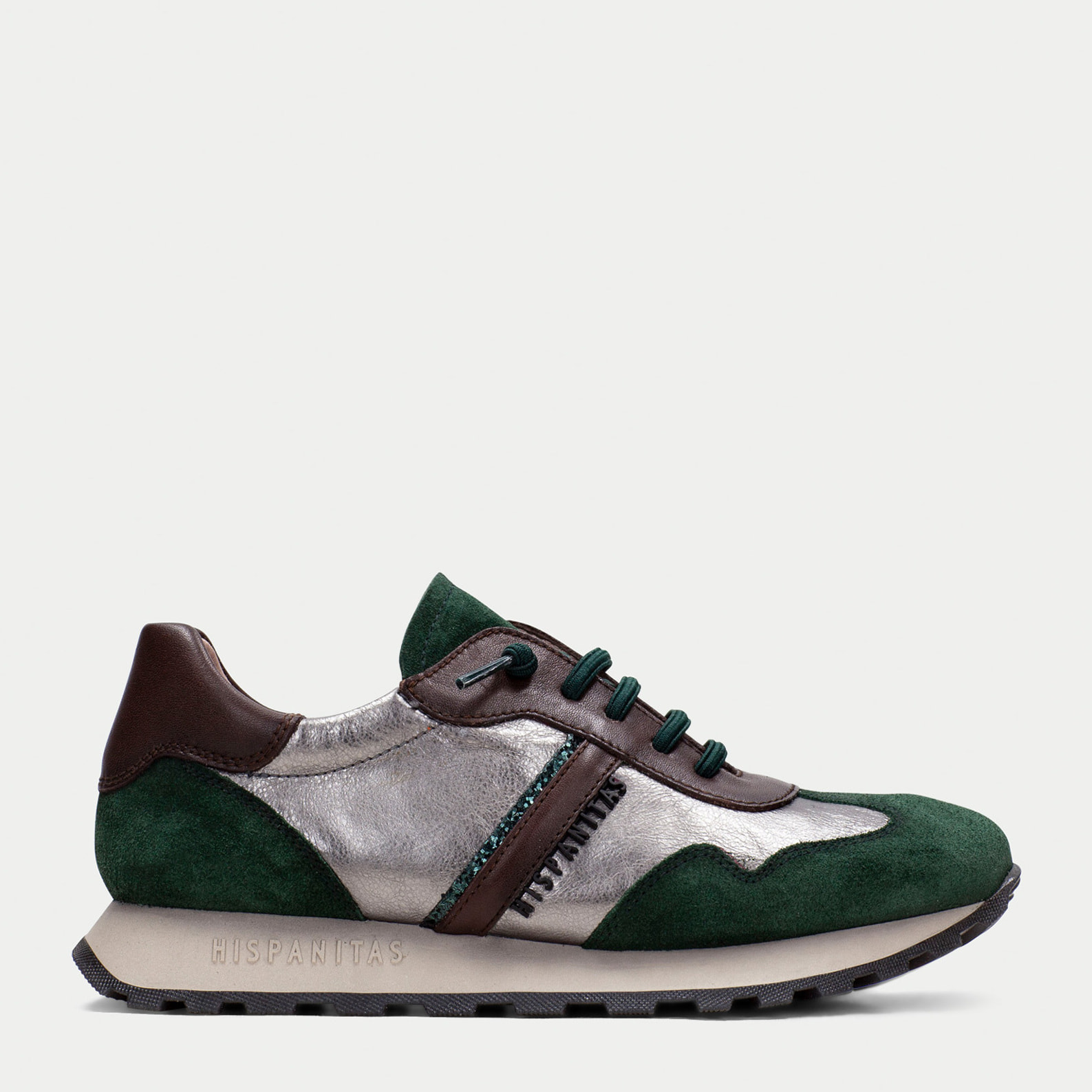 Deportivo Loira Verde acero marron 3 cm