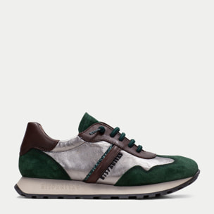 Deportivo Loira Verde acero marron 3 cm