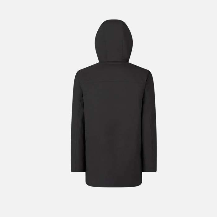 Abrigos Hombre de la marca GEOX  modelo M SPHERICA NEGRO