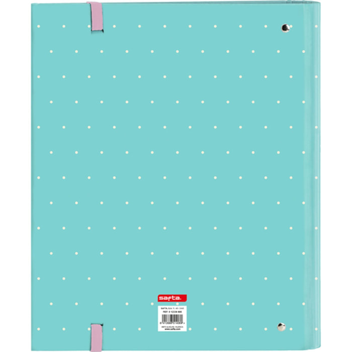 Carpeta 4 anillas 35mm c/recambio vmb "mint paradise"