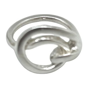 Anillo Mi Mundo en zamak plata 10µ