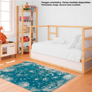 Alfombra de Poliester estampada 60 x 100cm