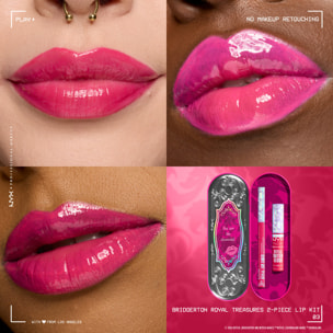 NYX Professional Makeup Collection Limitée Bridgerton Royal Kit Lèvres 03