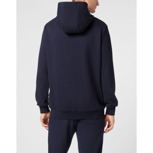 PHILIPP PLEIN Hooded Sweatjacket ICONIC PLEIN