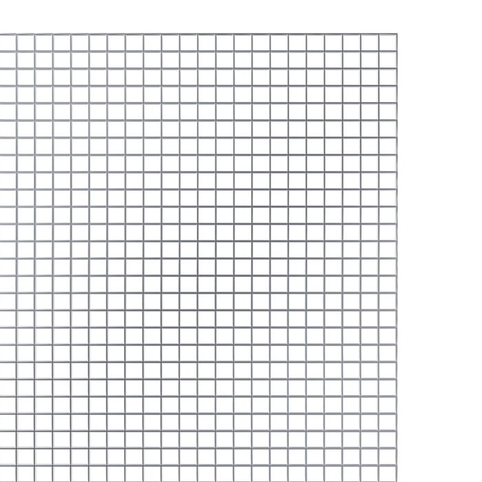 Rete Metallica Zincata Elettrosaldata Per Recinzione Reti Animali Piccoli Pollame Pollaio Piante Coniglio H 100 Cm Maglia Da 12.7 Mm Lunghezza 20 M