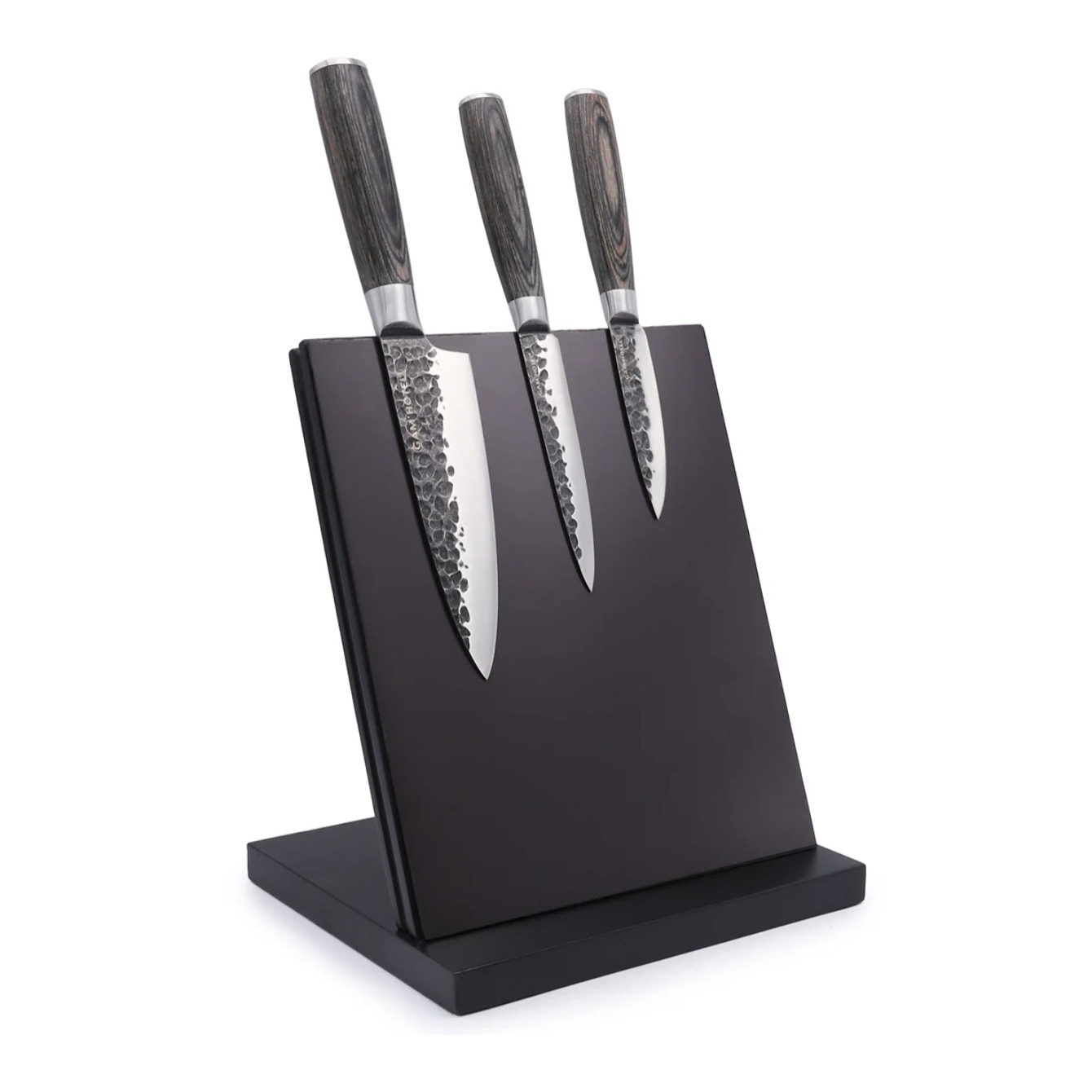 Bloc magnétique de 3 couteaux