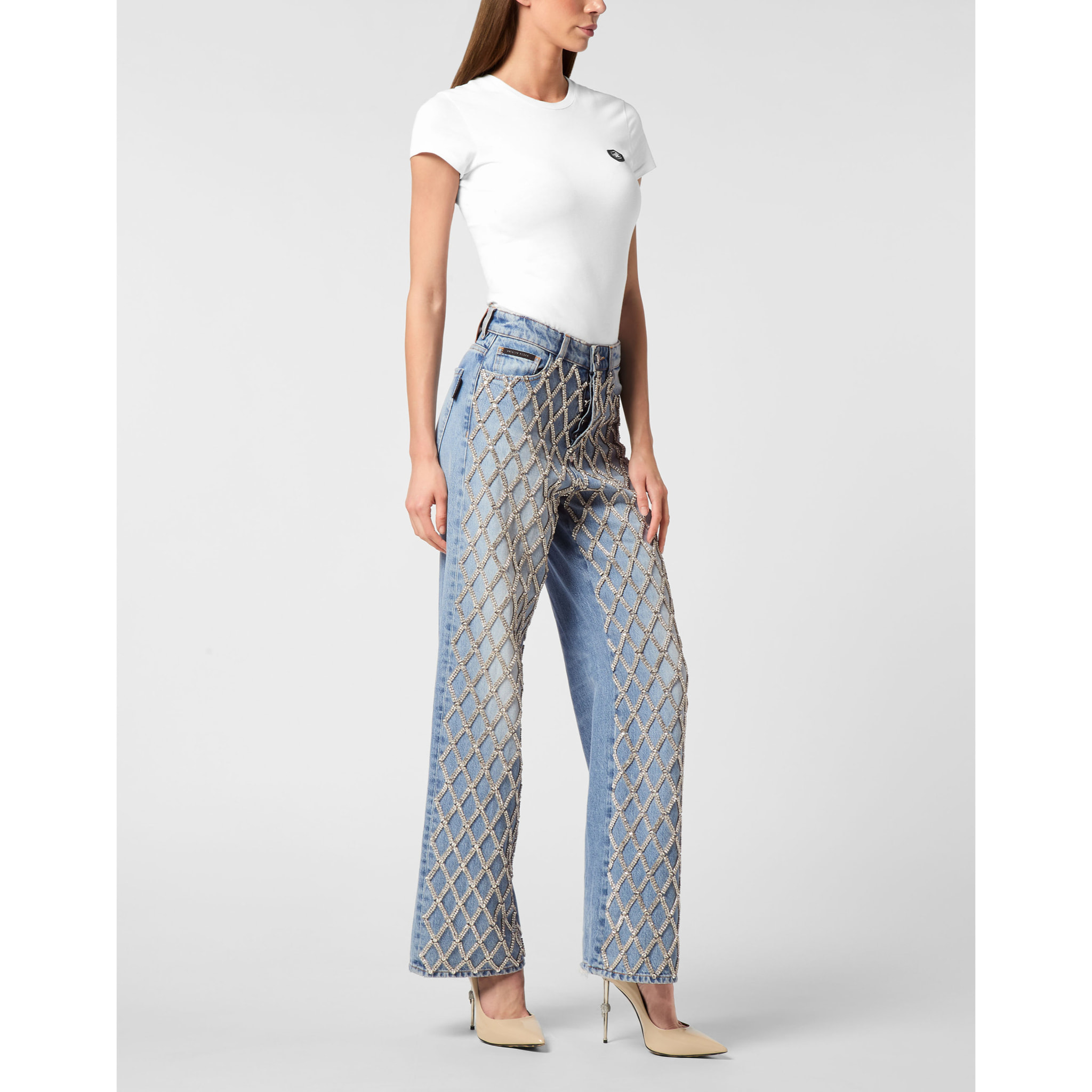 PHILIPP PLEIN Skater fit CRYSTAL