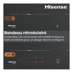 Plaque induction HISENSE HI6443SRWF InfiniteMattGlass