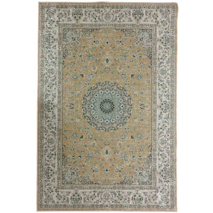 Tappeto Soggiorno Classico Orientale Colore Oro