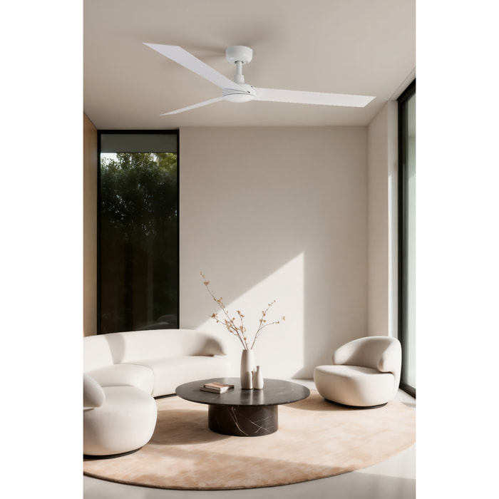 CRUISER L Ventilateur de plafond blanc TUYA