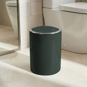 Poubelle à bascule KAMAKA 6L Vert Foncé MSV