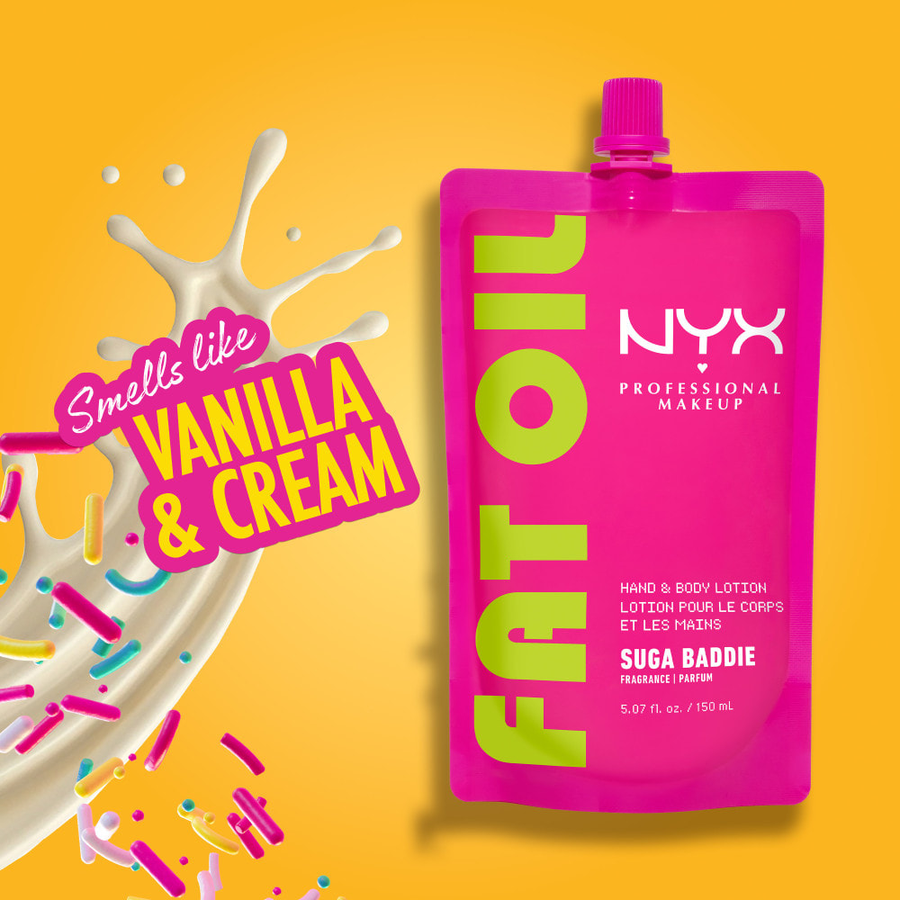NYX Professional Makeup Fat Oil Body Lotion Mains & Corps SUGA BADDIE