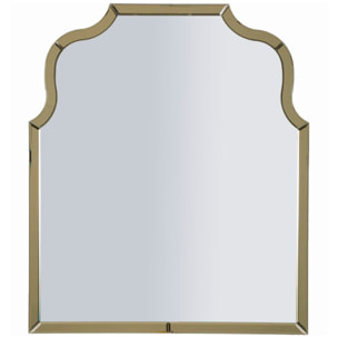 SPECCHIO DA MURO ANKARA ORO (MISURA SPECCHIO CM 78X93)