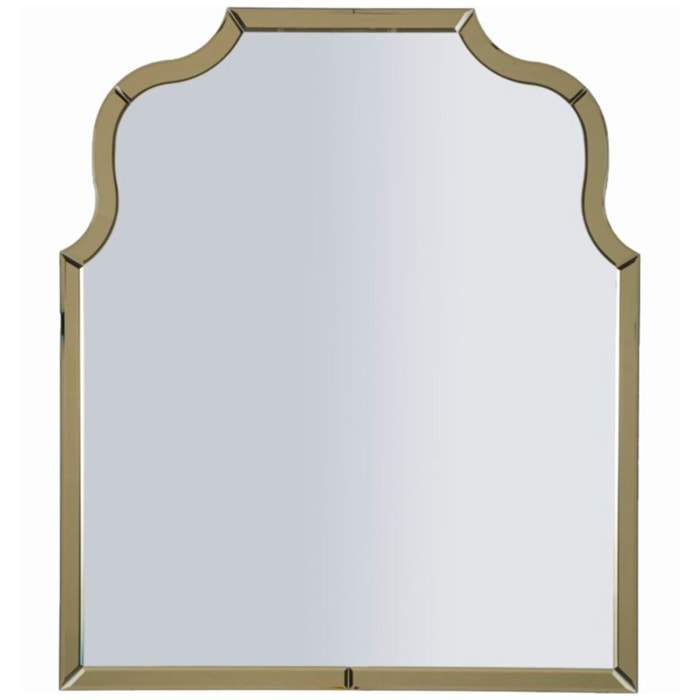 SPECCHIO DA MURO ANKARA ORO (MISURA SPECCHIO CM 78X93)