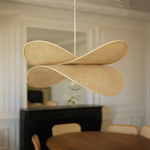 Suspension aérienne en bambou d80cm LUCIOLE