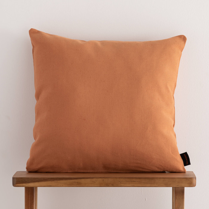 Housse de coussin jacquard 65x65 cm Cascai Burnt