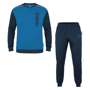 Pigiama Uomo NAPOLI Prodotto Ufficiale Cotone Interlock Art.1200