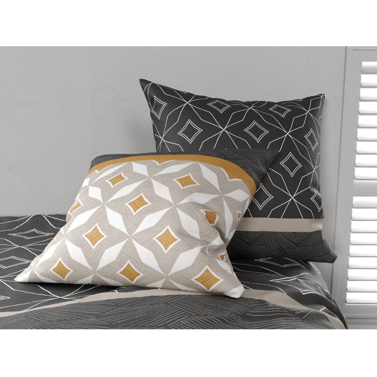 Parure Housse De Couette 100% coton 57fils Ota