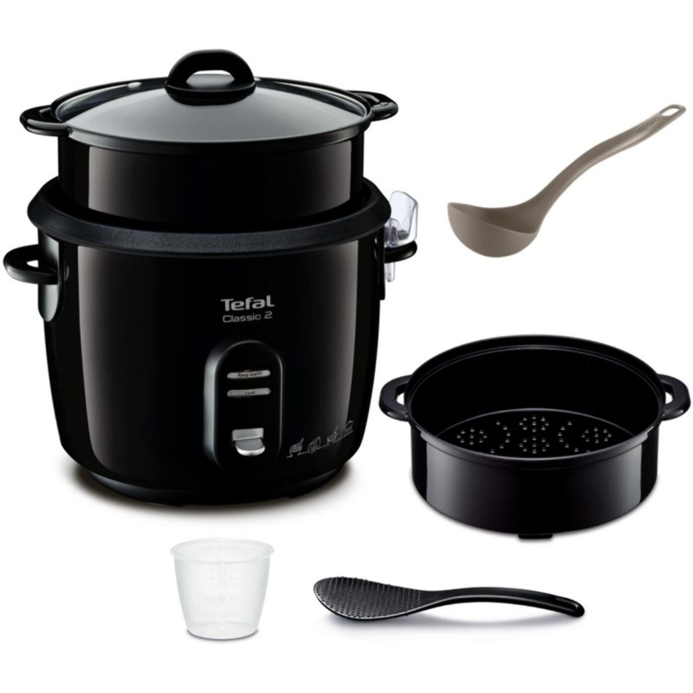 Cuiseur riz TEFAL YY4351FB Classic 5L+ panier vapeur