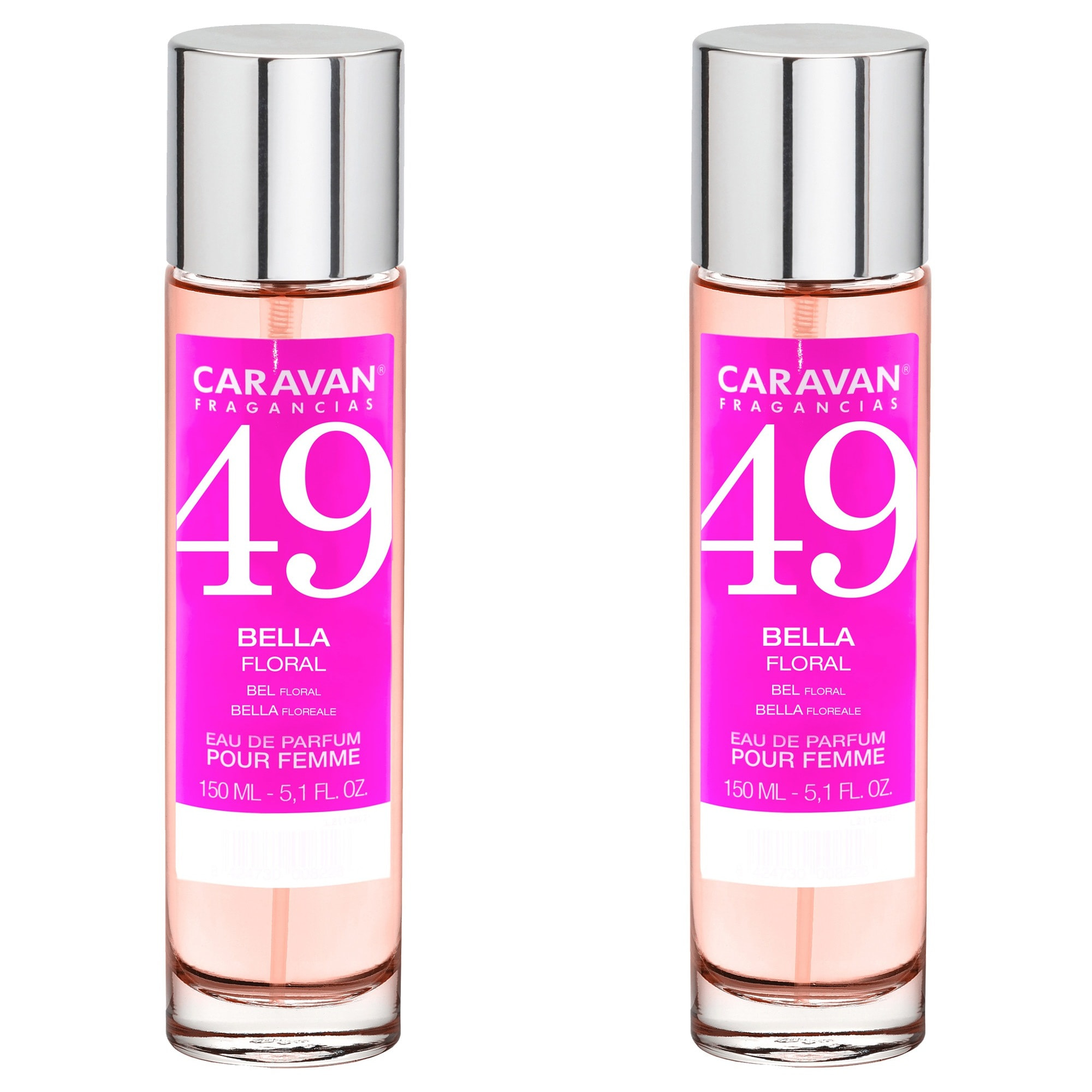 Caravan fragancias set de 2 frascos perfume de mujer nº49, de 150 ml