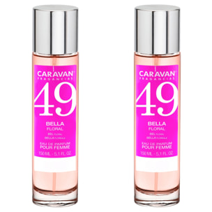 Caravan fragancias set de 2 frascos perfume de mujer nº49, de 150 ml