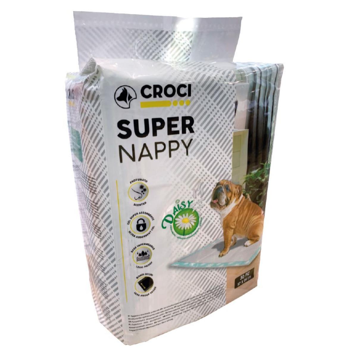 Traversine per cani - Super Nappy Daisy 30 pezzi - Croci