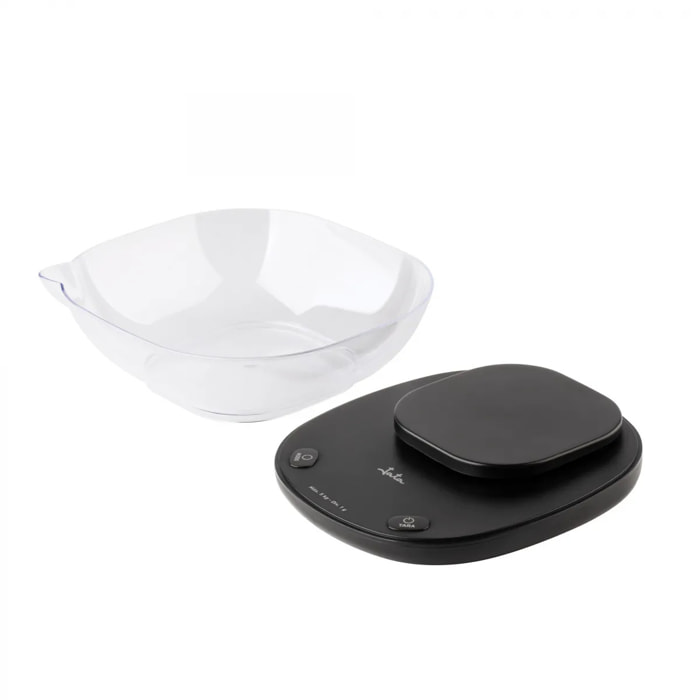 Báscula de cocina JATA HBAL1709 con bol de 1 litro. Hasta 5 kg. Función de tara. Alta precisión
