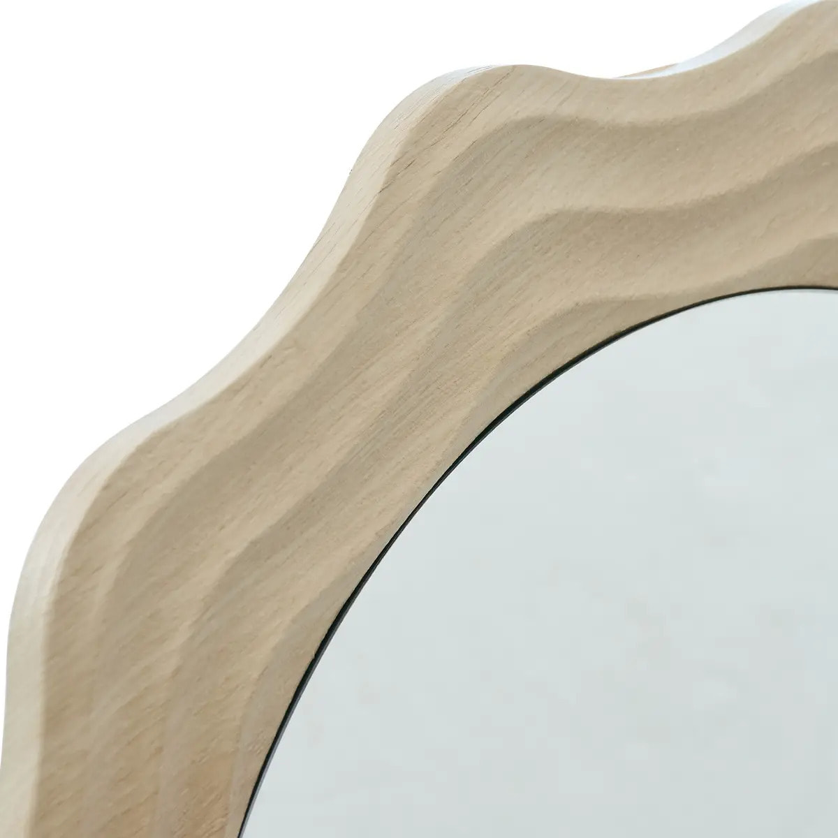 Miroir Charlie D55cm beige