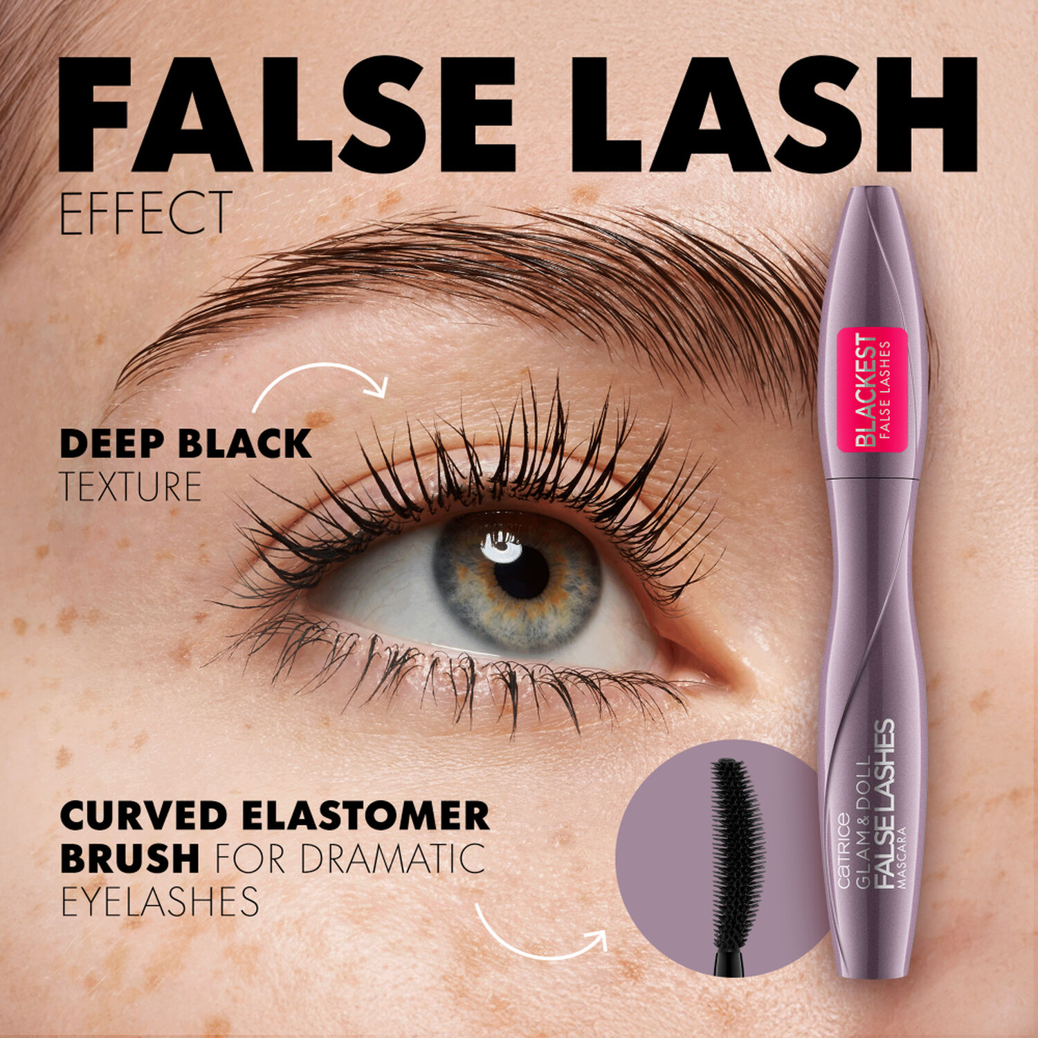 Glam & Doll - Mascara Effet Faux-Cils 9,50 ml