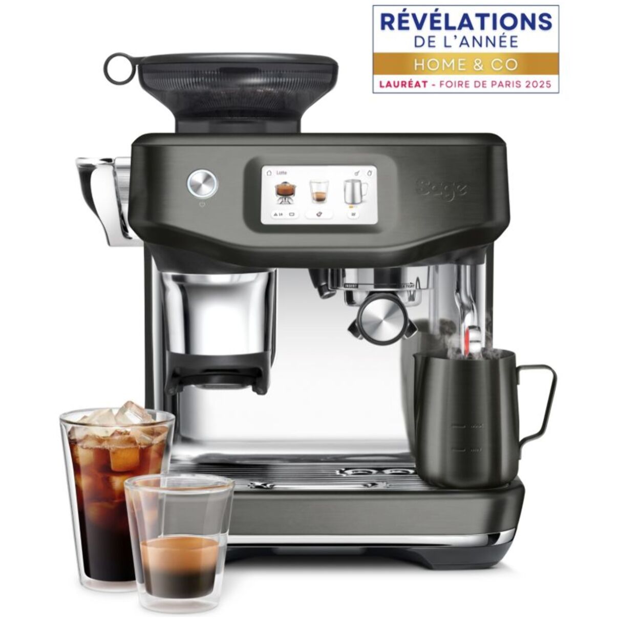 Machine à expresso SAGE APPLIANCES the Barista Touch Impress SES882BST4FEU1