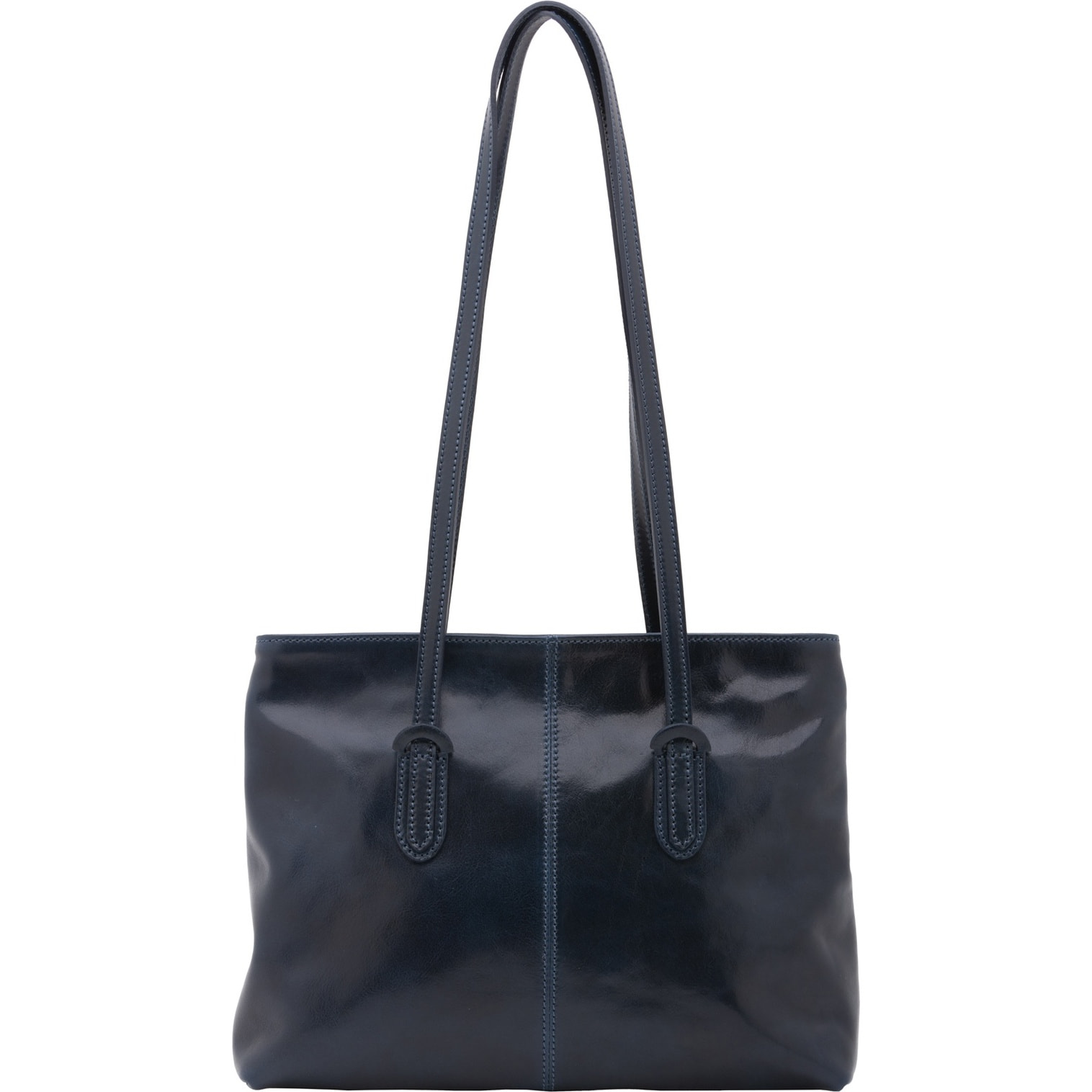 Borsa a spalla da donna - Modello Iduna Lux - Vera pelle - 35.0 x 26.0 x 12.0 cm