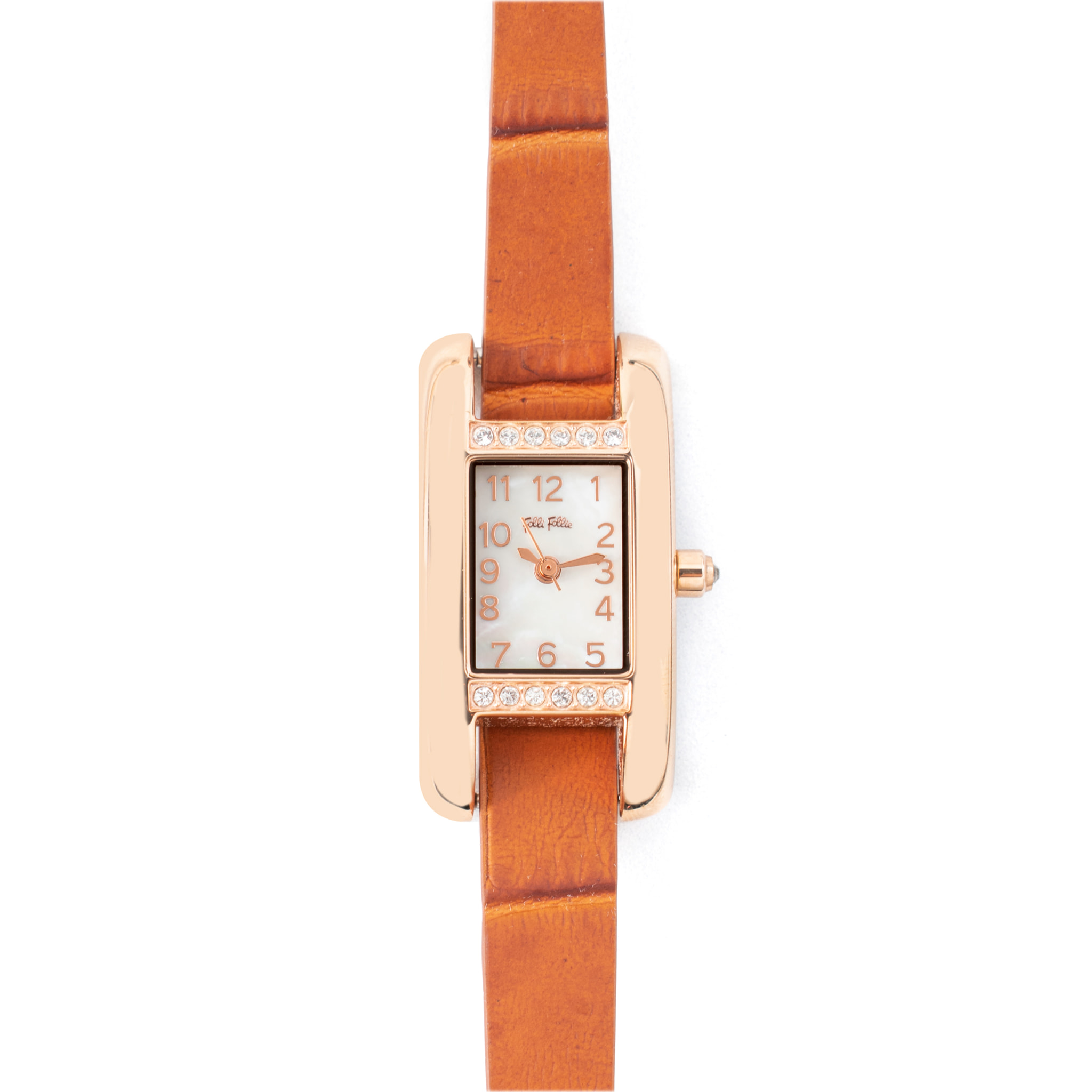 Reloj Folli Follie WF13B064SPW Mujer Analogico Cuarzo con Correa de Cuero