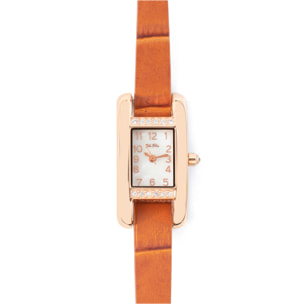 Reloj Folli Follie WF13B064SPW Mujer Analogico Cuarzo con Correa de Cuero
