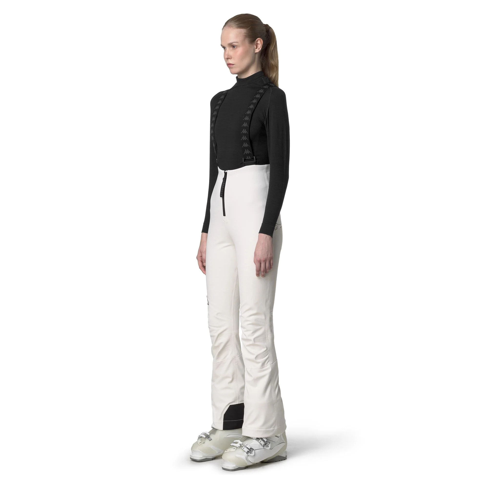 Kappa - Pantaloni Donna Bianco - 8Cento 846