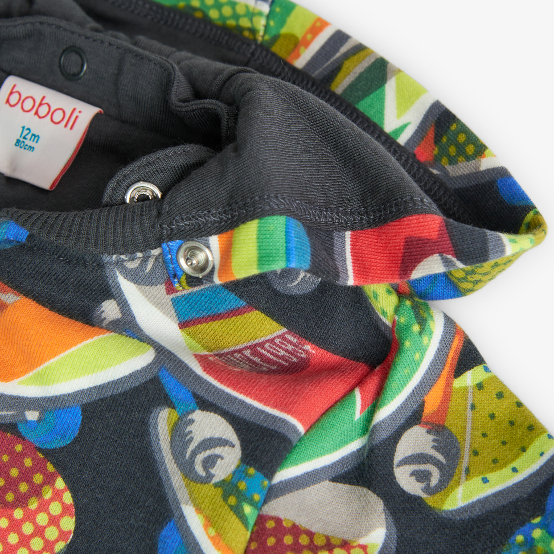 Chaqueta felpa estampada de bebé -BCI