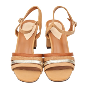 Sandali con cinturino regolabile - tacco 7,5 cm