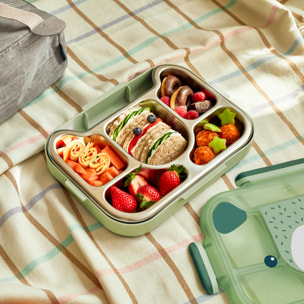 Lunch box plateau pour enfant Wonder 950ml Vert Ours