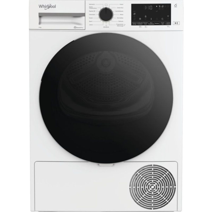 Sèche linge pompe à chaleur WHIRLPOOL CWD93MWBSFRX