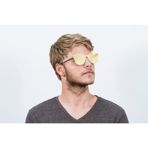 GAFAS DE SOL SUNPERS SAN FRANCISCO FLAT PC TEMPLE de color Dorado