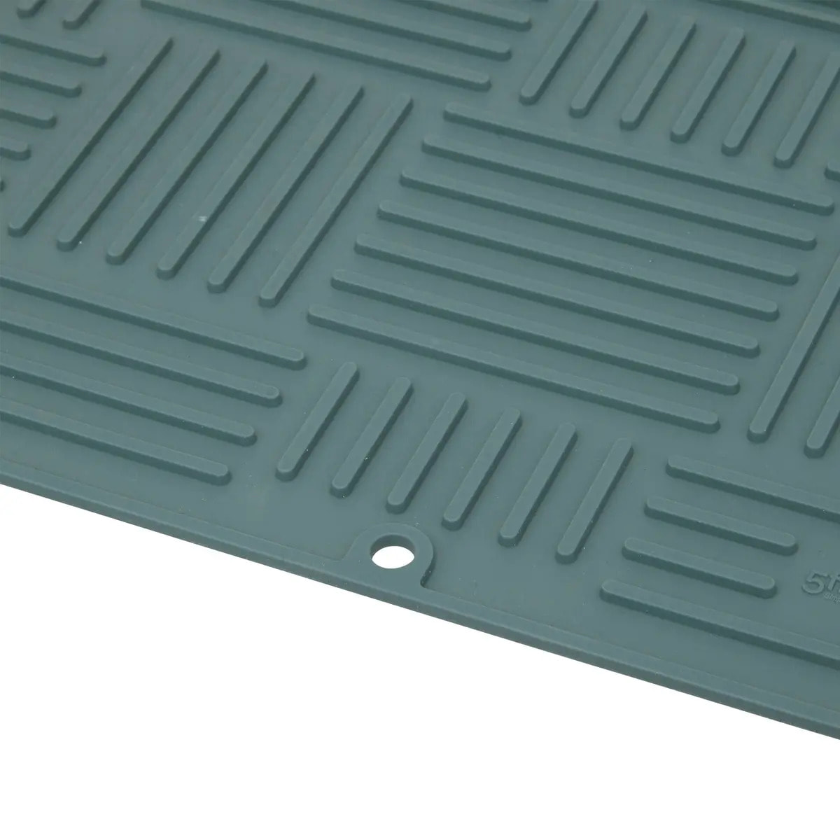 Tapis de vaisselle Sileo pliant beige