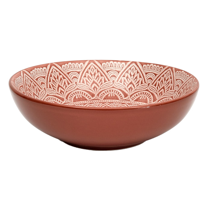 Assiette Creuse Sahara Terracotta 18.5cm