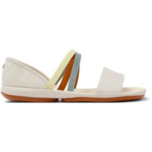 Sandali - CAMPER Right Nina Twins - Bianco - Pelle liscia