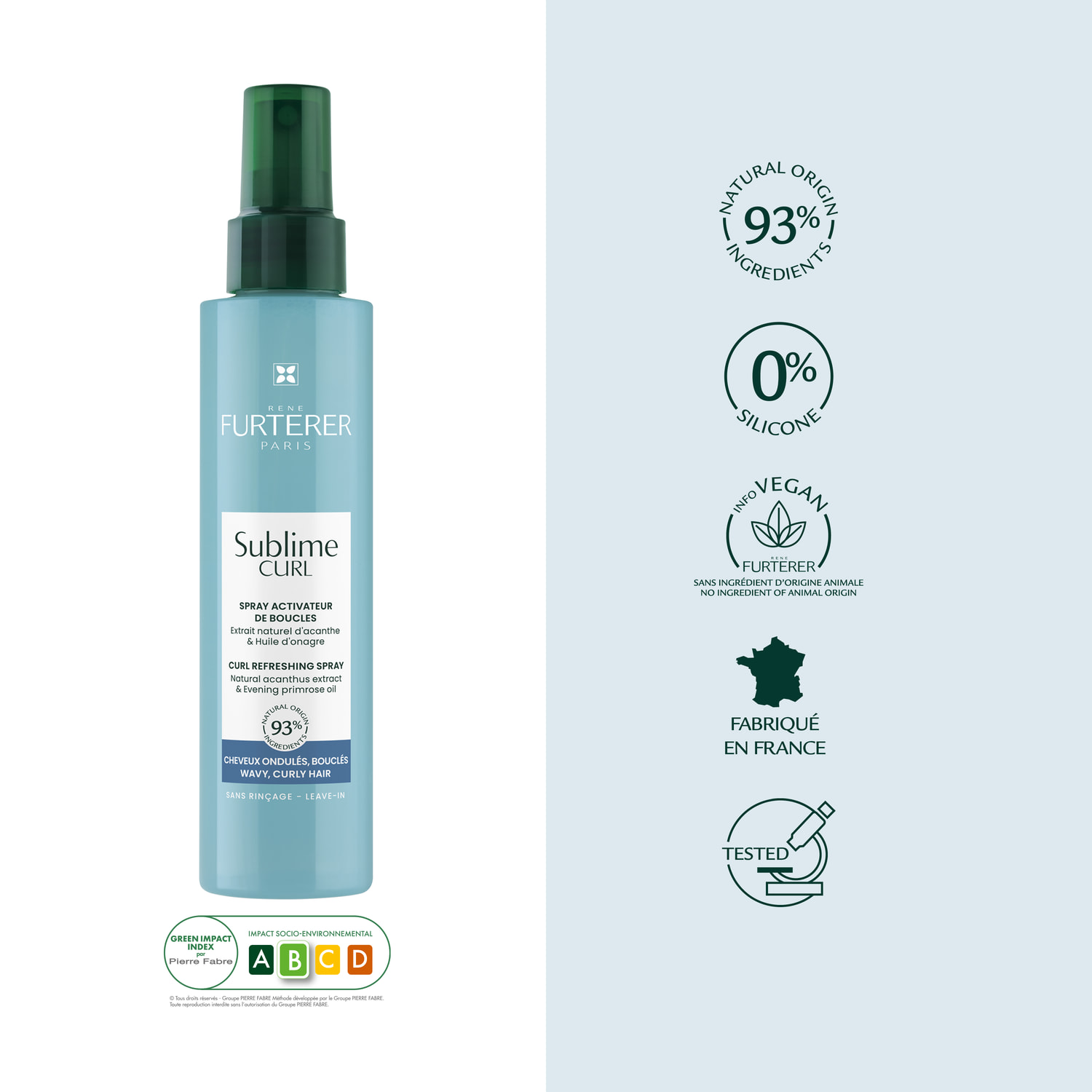 Sublime Curl  - Spray activateur de boucles - 150 ml