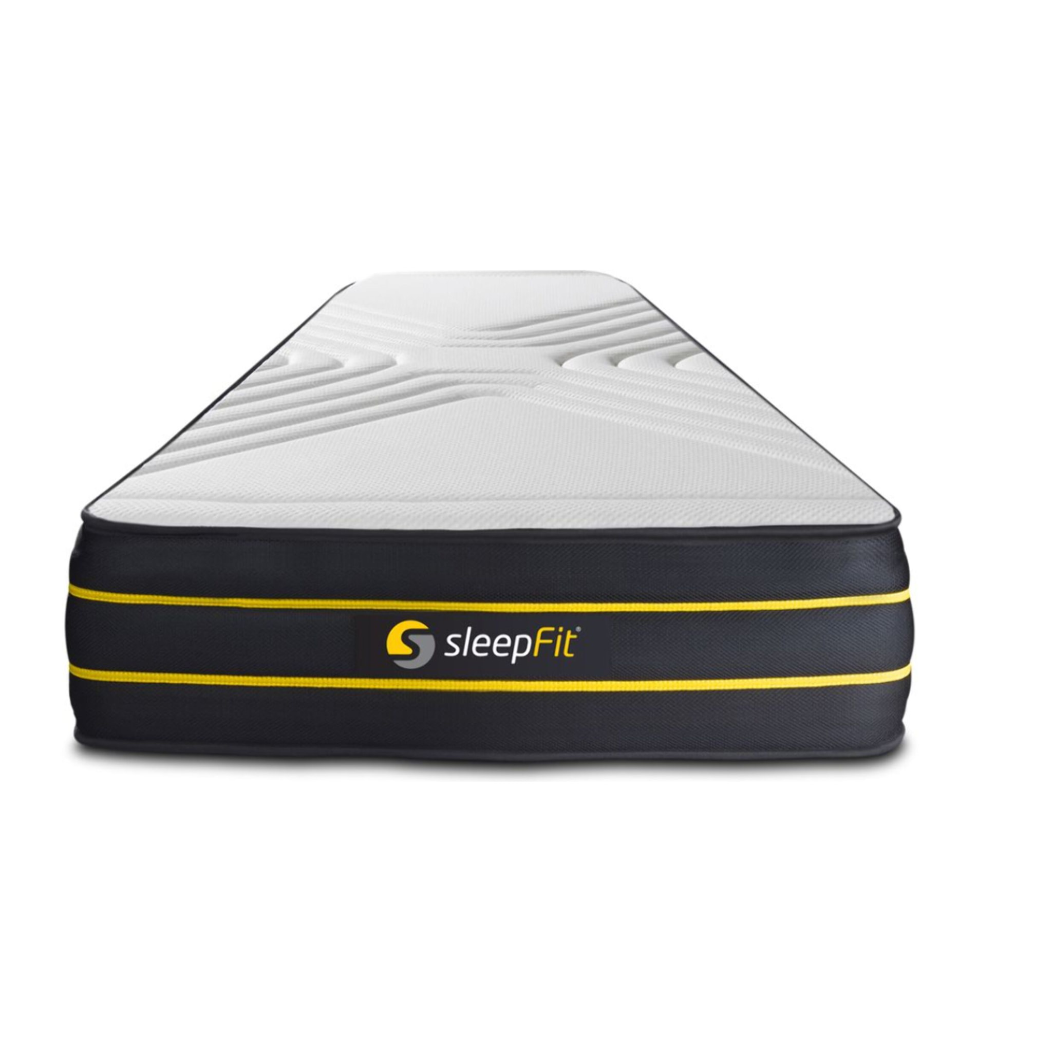 Matelas 90x220 cm Mémoire de forme et Micro ressorts ensachés - Ultra