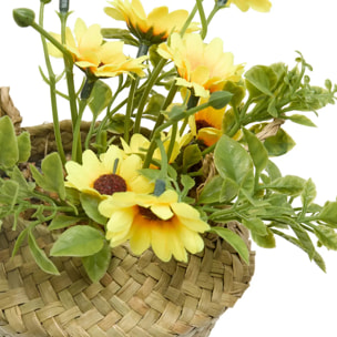 Composition de Marguerites Tifi H17cm