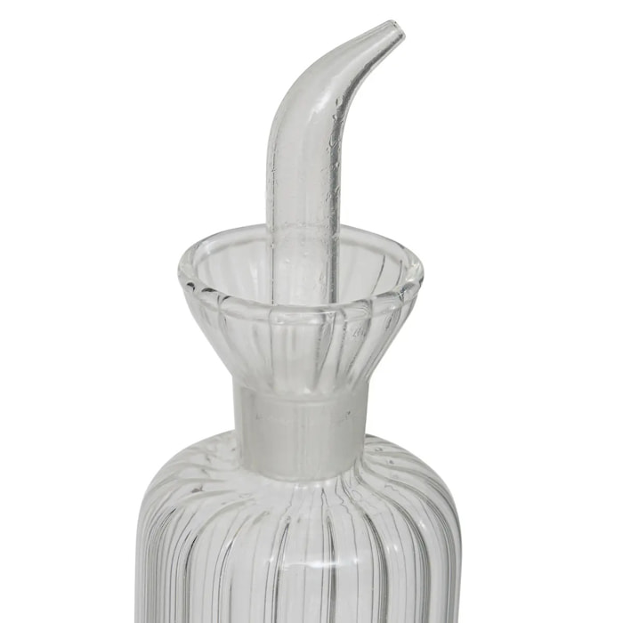 Bouteille huile 0,50L transparent