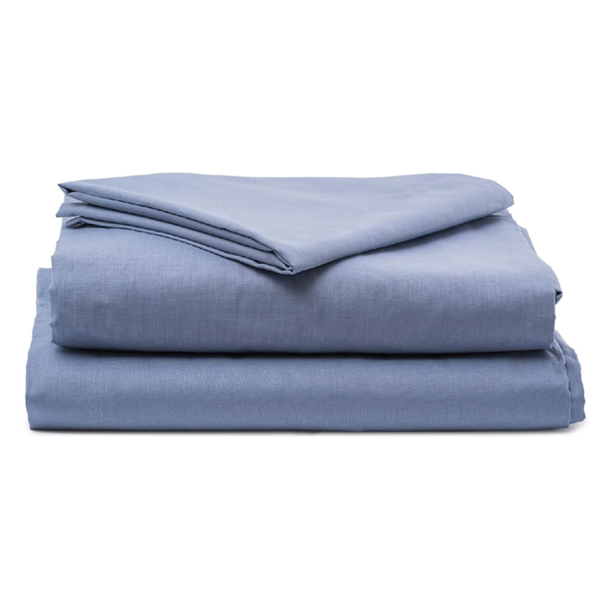 Completo lenzuola in cotone - Blu